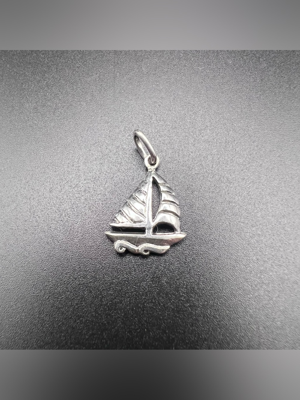 Sterling Silver Sailboat Charm